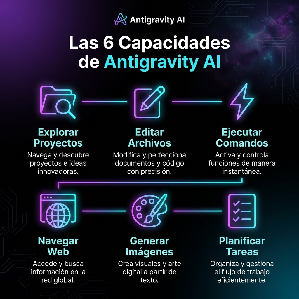 Capacidades de Antigravity AI