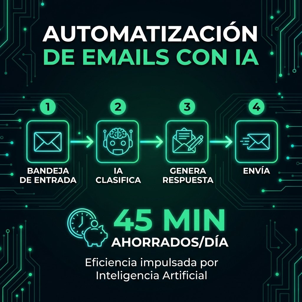 Flujo de automatización de emails con IA