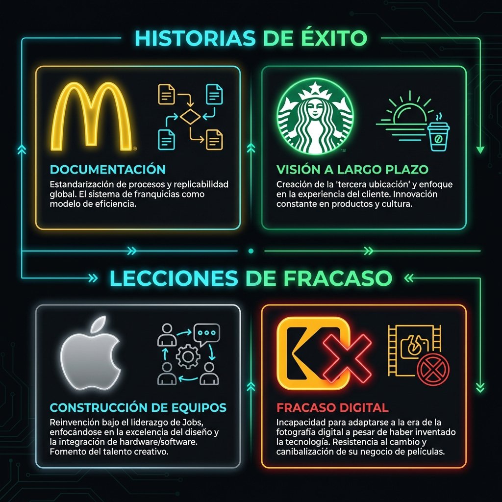 Casos de éxito y fracaso empresarial