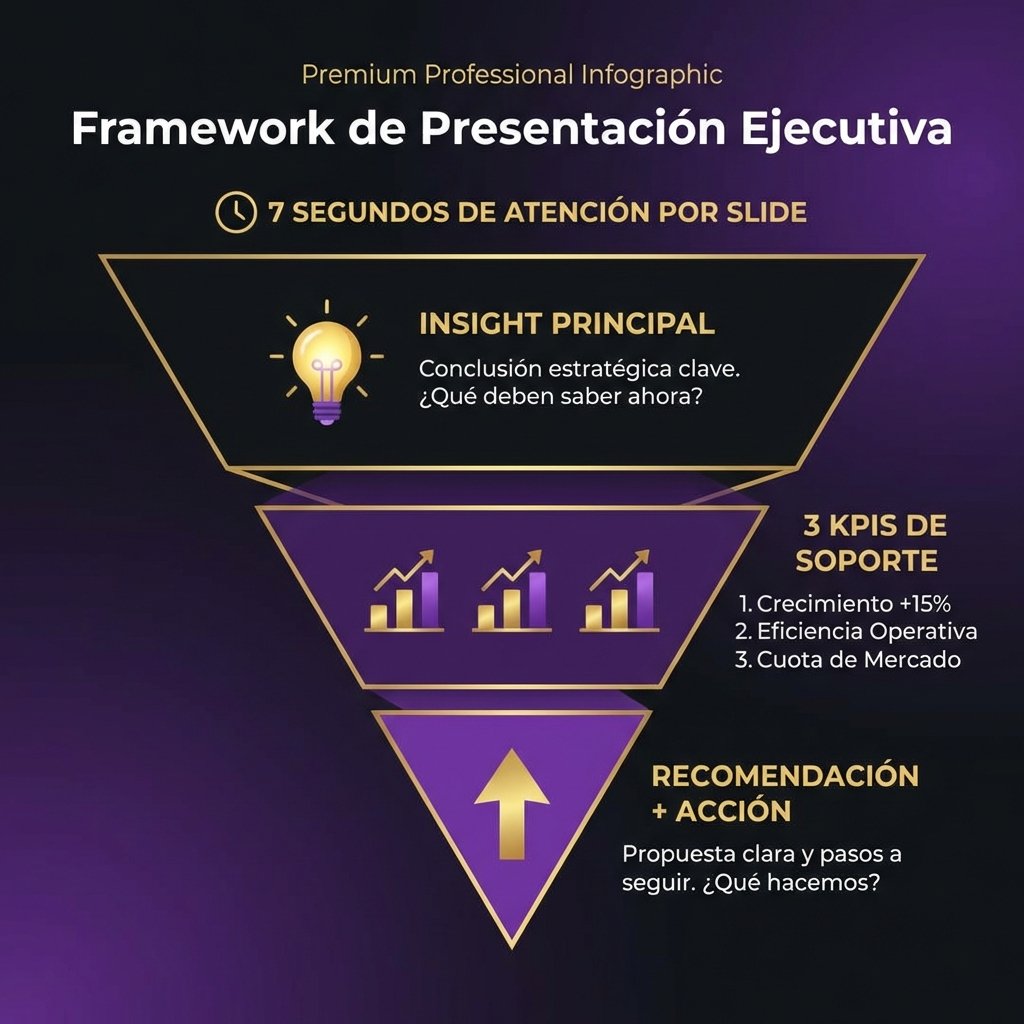 Framework para comunicar datos a ejecutivos