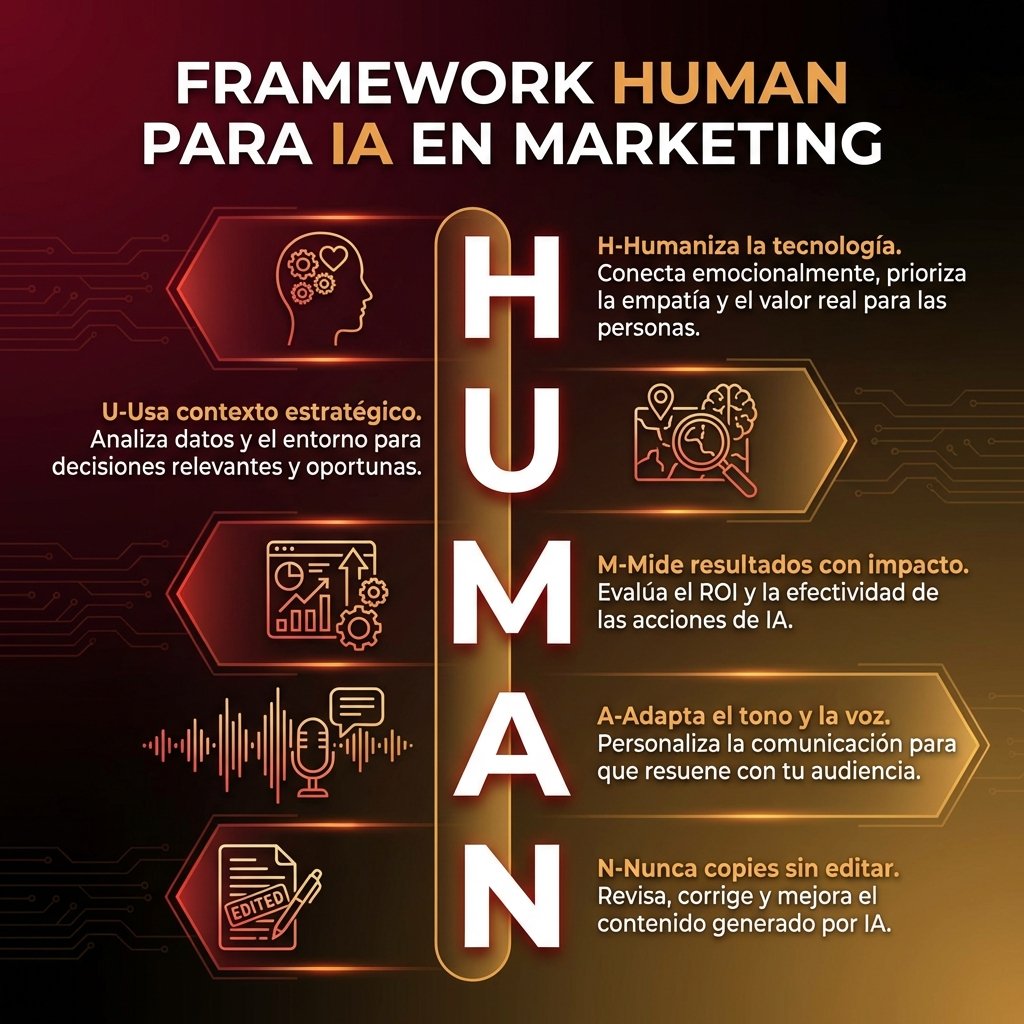 Framework para usar IA en marketing correctamente