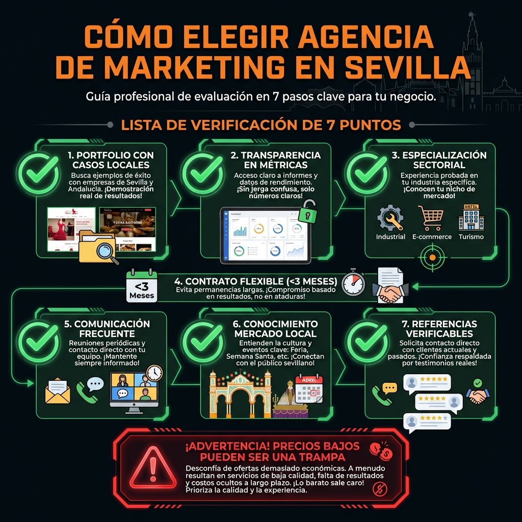 Cómo elegir agencia de marketing digital en Sevilla