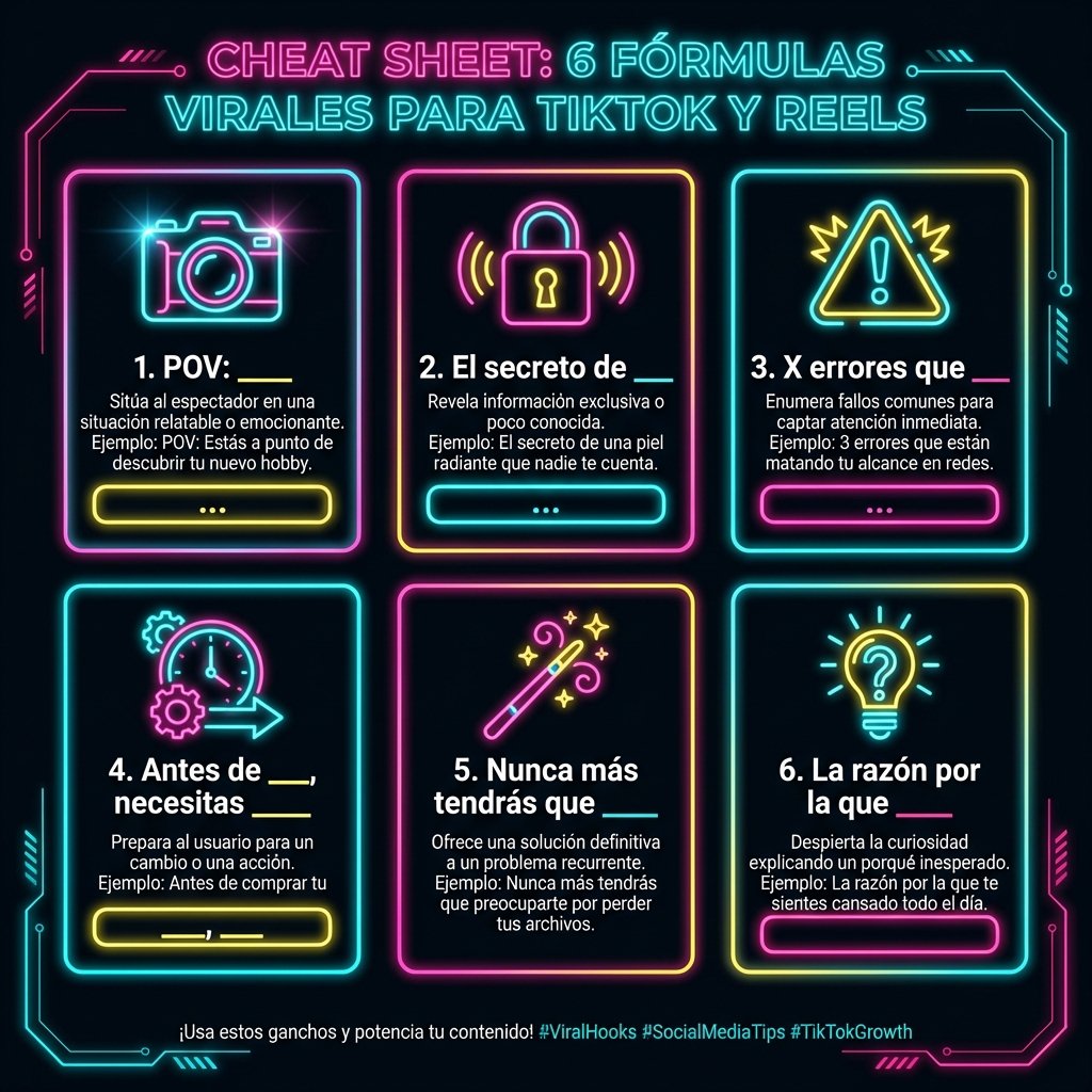 6 fórmulas virales para TikTok